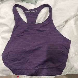 Purple Size S TechSweat Outdoor voices active crop top